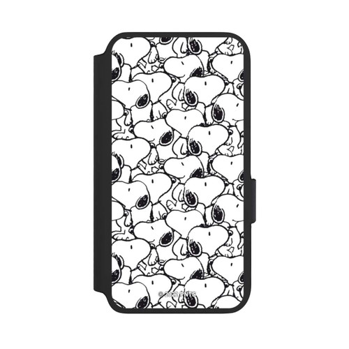 Samsung Galaxy S22 NIVOflip Snoopy Pattern Black And White