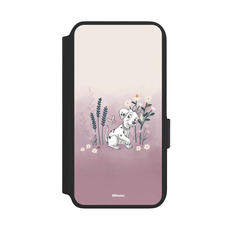 Galaxy S22 NIVOflip Les 101 Dalmatiens avec des fleurs