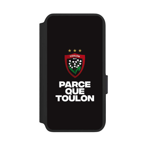 Samsung Galaxy S22 NIVOflip Parce Que Toulon Schwarz