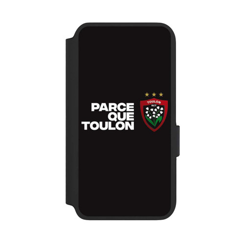 Samsung Galaxy S22 NIVOflip RC Toulonnais PQT Schwarz