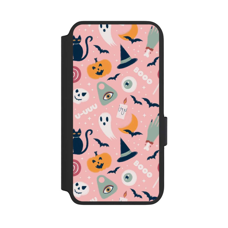 Galaxy S22 NIVOflip Niedliche Halloween Gespenster Muster