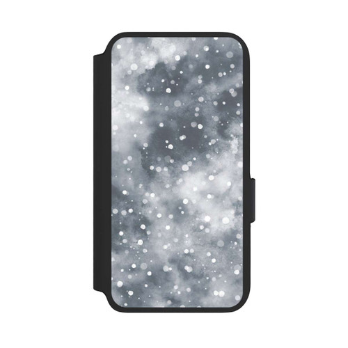 Samsung Galaxy S22 NIVOflip Abstrakter Winterschneehimmel