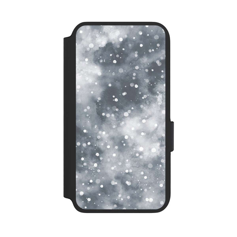 Galaxy S22 NIVOflip Abstrakter Winterschneehimmel