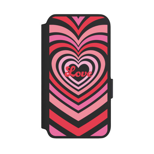 Samsung Galaxy S22 NIVOflip Amour, nuances rouges