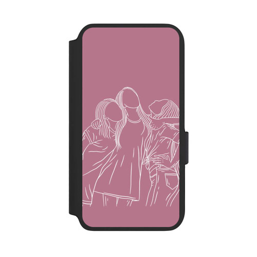 Samsung Galaxy S22 NIVOflip Freundinnen Line Art