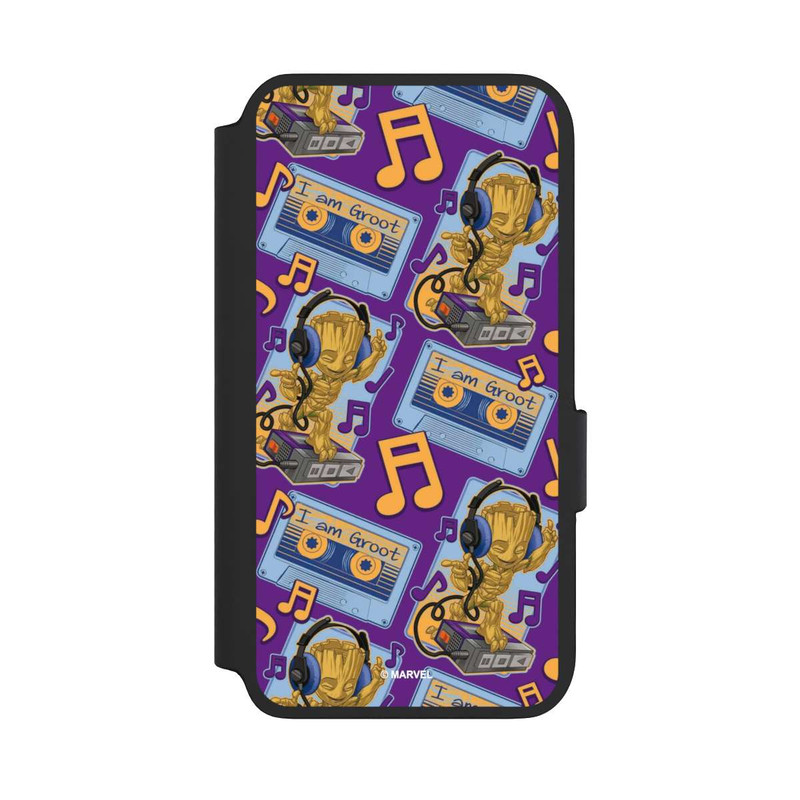 Galaxy S22 NIVOflip Groot Comic Headphones Guardians of the Galaxy