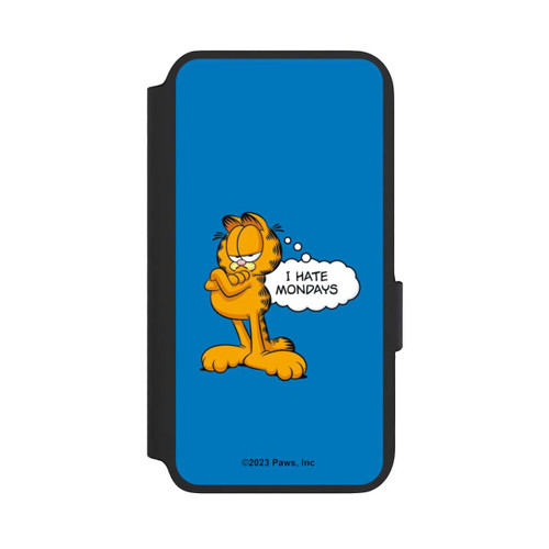 Samsung Galaxy S22 NIVOflip Garfield I Hate Mondays Blau