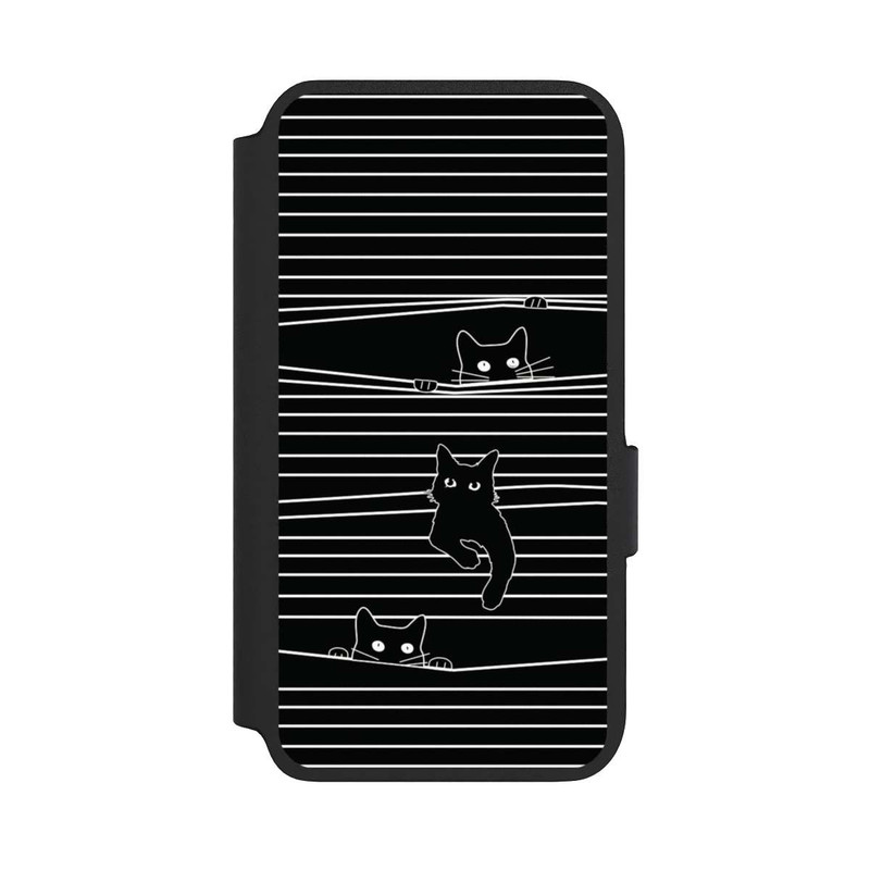 Galaxy S22 NIVOflip Cats Peeping