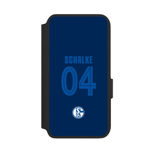 Samsung Galaxy S22 NIVOflip Schalke 04 Dunkelblau