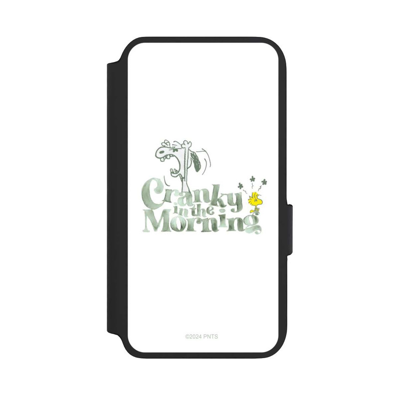 Galaxy S22 NIVOflip Snoopy Cranky in the Morning