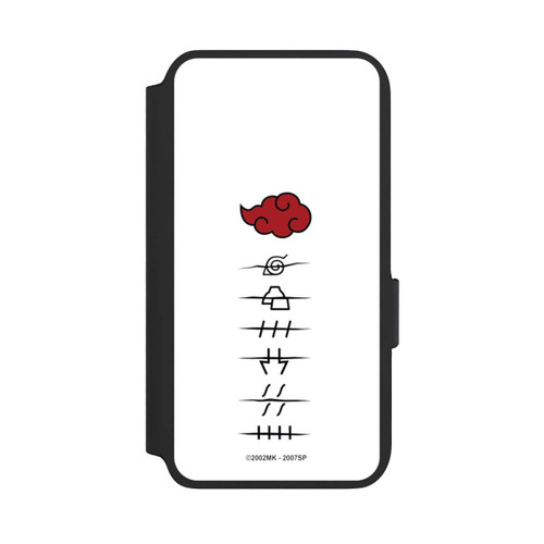 Samsung Galaxy S22 NIVOflip Symboles blancs des membres d'Akatsuki