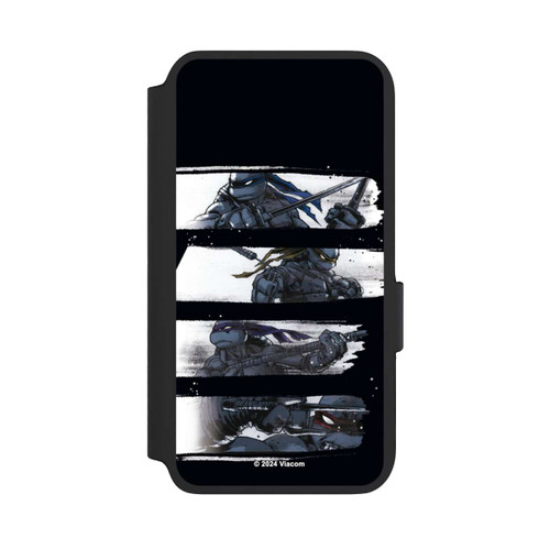 Samsung Galaxy S22 NIVOflip TMNT Schwarz und Weiß Scratch