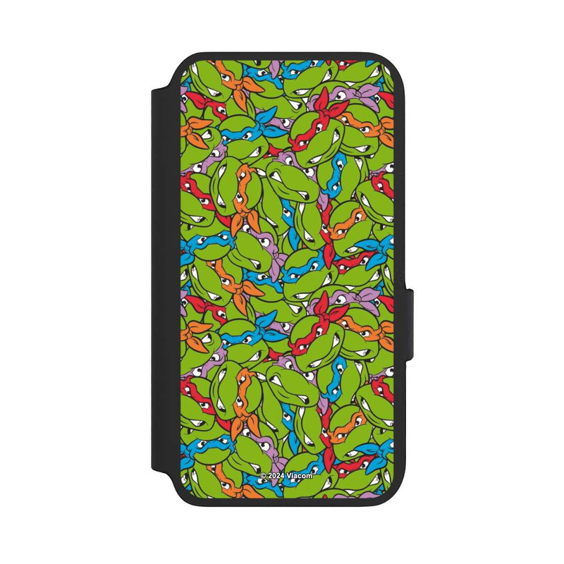 Galaxy S22 NIVOflip TMNT Head Pattern