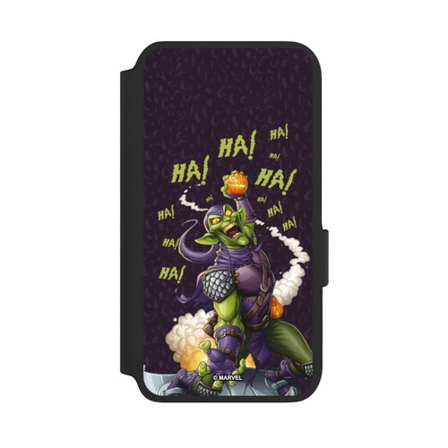 Samsung Galaxy S22 NIVOflip Grüner Kobold Kürbis