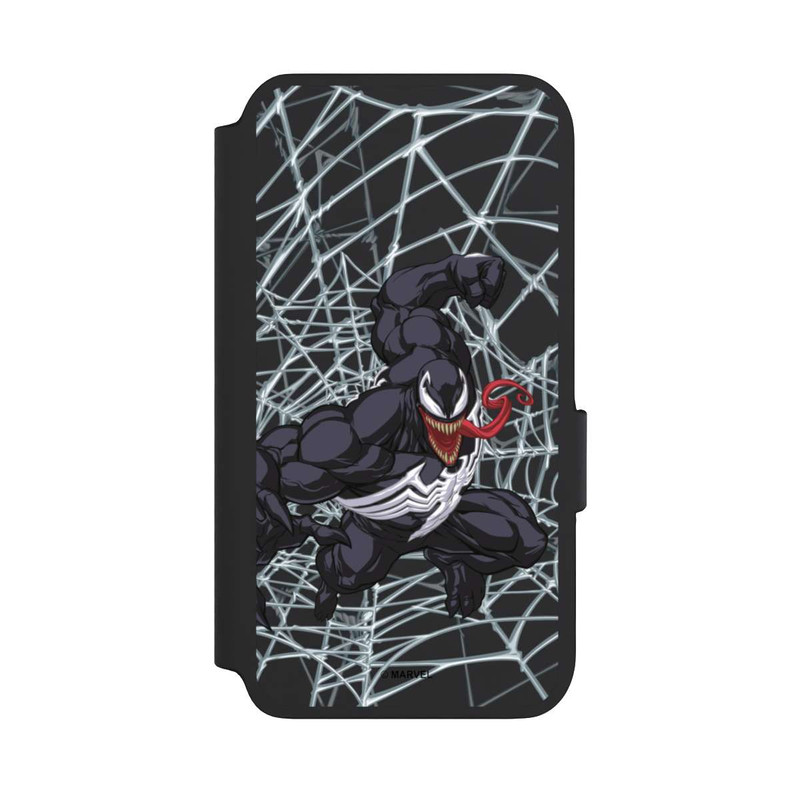 Galaxy S22 NIVOflip Venom Toile d'Araignée