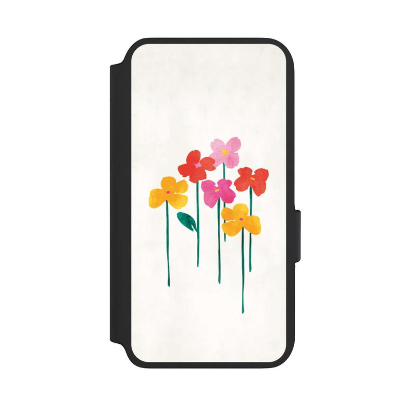 Galaxy S22 NIVOflip Kleine glückliche Blumen