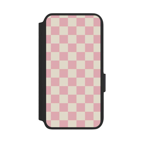 Samsung Galaxy S22 NIVOflip Schachbrett Rosa