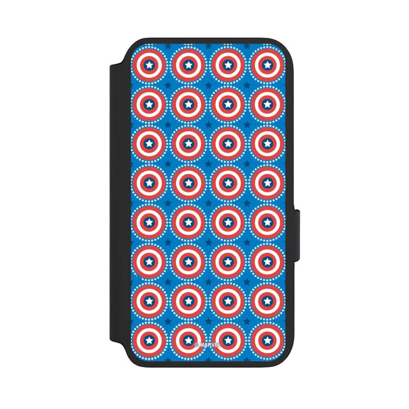 Galaxy S22 NIVOflip Captain American Shield Pattern
