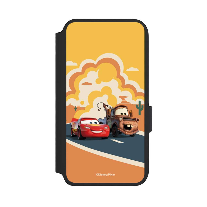 Galaxy S22 NIVOflip Disney Cars Lightning McQueen Und Hook on the Road