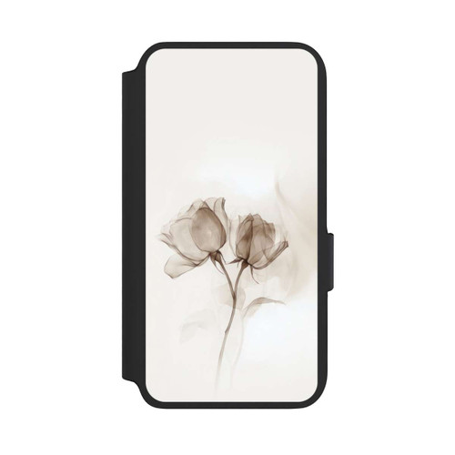 Samsung Galaxy S22 NIVOflip Braune Rose Blume Nebel
