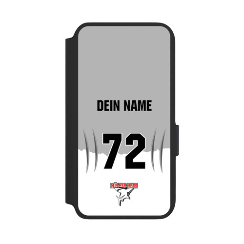 Samsung Galaxy S22 NIVOflip Kölner Haie Trikotmotiv Personalisierbar