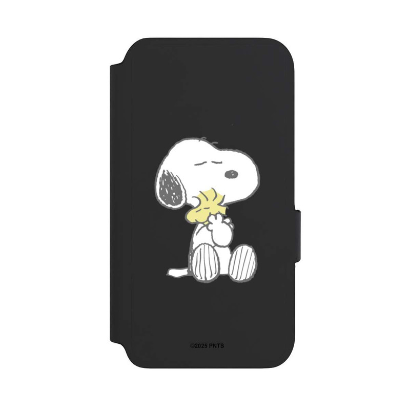 Galaxy S22 NIVOflip Snoopy And Woodstock Cuddling transparent