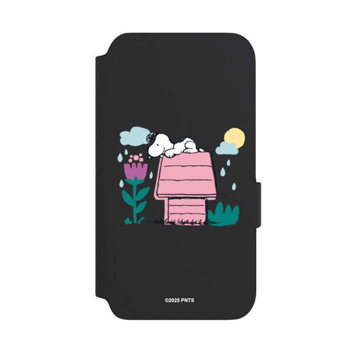 Samsung Galaxy S22 NIVOflip Snoopy Hundehütte Frühling transparent