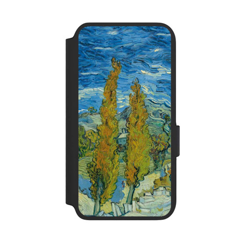 Samsung Galaxy S22 NIVOflip Two Poplars in the Alpilles near Saint-Rémy by Van Gogh
