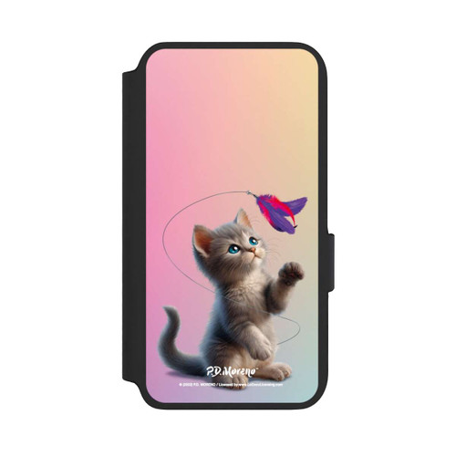 Samsung Galaxy S22 NIVOflip Playing Cat with Feather