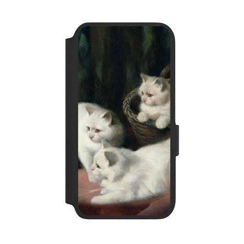 Samsung Galaxy S22 NIVOflip Three White Angora Kittens