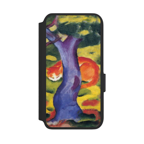Samsung Galaxy S22 NIVOflip Katze hinter Einem Baum von Franz Marc