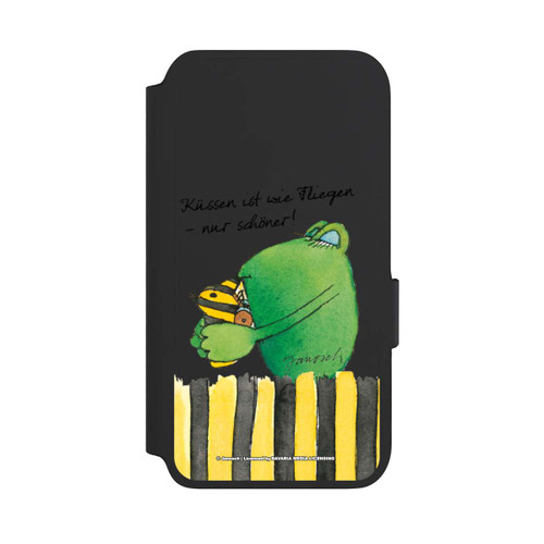 Samsung Galaxy S22 NIVOflip Frosch Küssen ist wie Fliegen Transparent