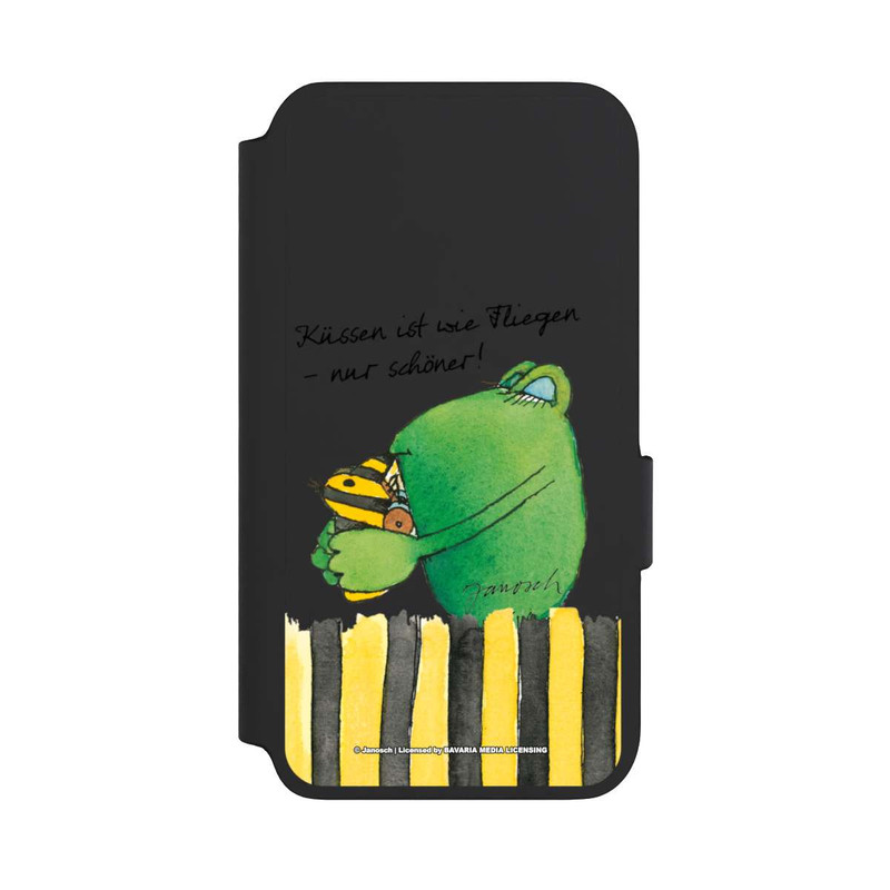 Galaxy S22 NIVOflip Frosch Küssen ist wie Fliegen Transparent
