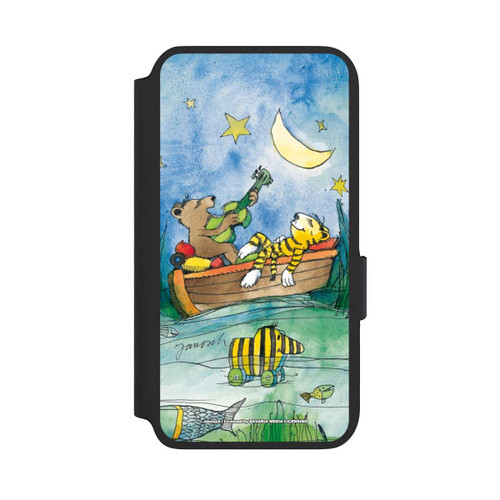 Samsung Galaxy S22 NIVOflip Bär und Tiger im Mondschein