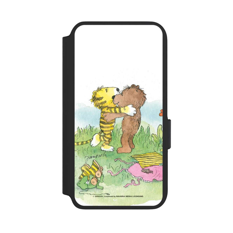 Galaxy S22 NIVOflip Bär und Tiger Umarmung