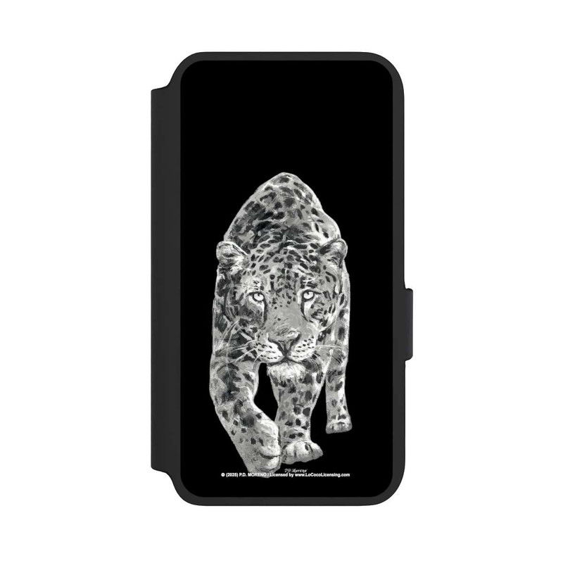 Galaxy S22 NIVOflip Leopard Schwarz