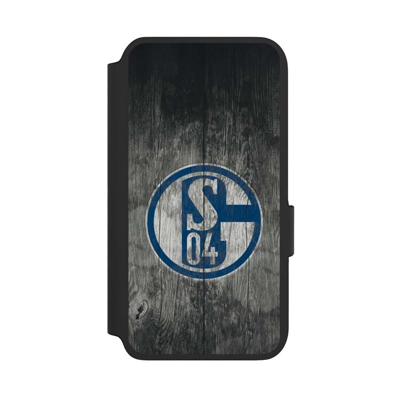 Galaxy S22 NIVOflip Schalke 04 Holz Look
