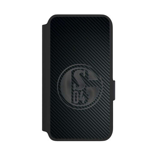 Samsung Galaxy S22 NIVOflip Schalke 04 Carbon Look