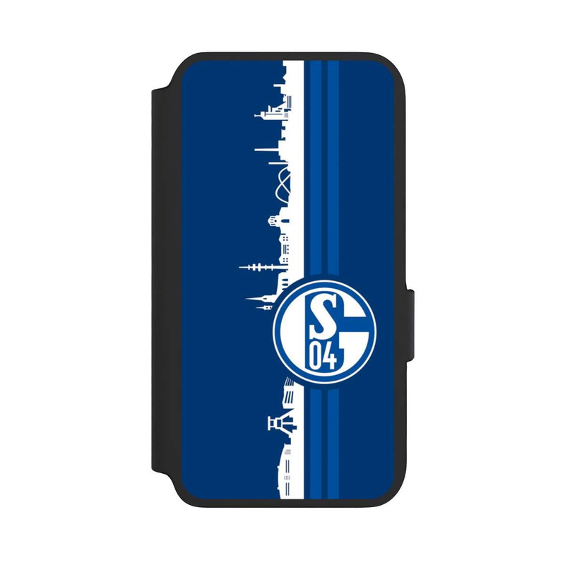 Galaxy S22 NIVOflip Schalke 04 Skyline Blau