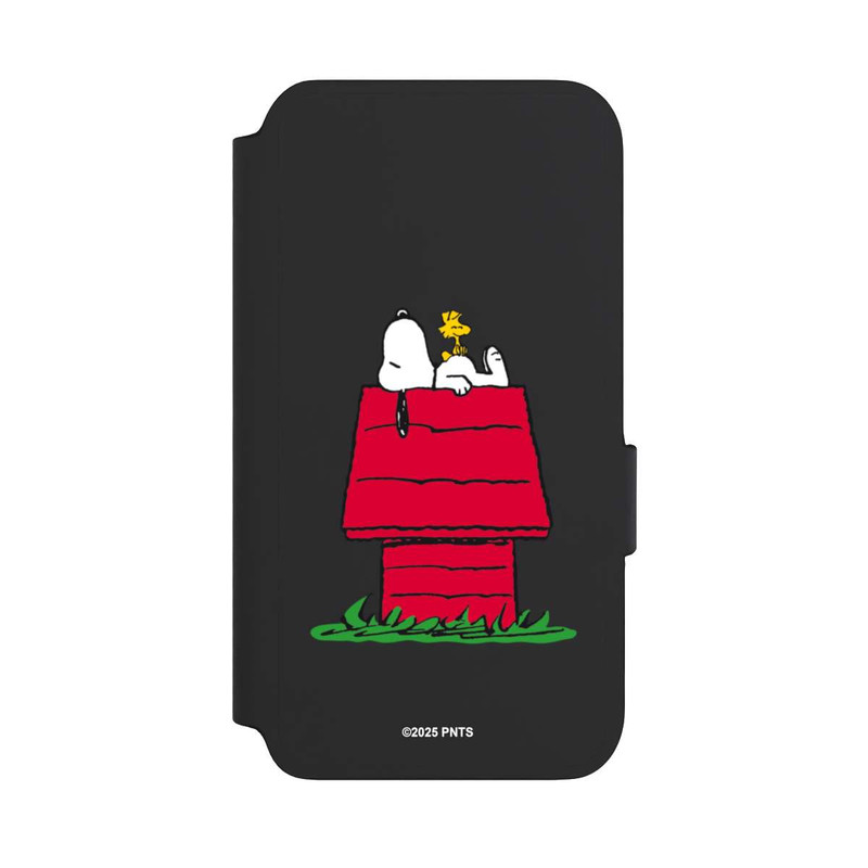 Galaxy S22 NIVOflip Snoopy and Woodstock Classic transparent