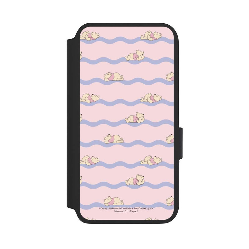 Galaxy S22 NIVOflip Winnie the Pooh Pink Waves
