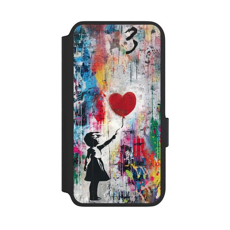 Galaxy S22 NIVOflip Balloon Girl Colorful