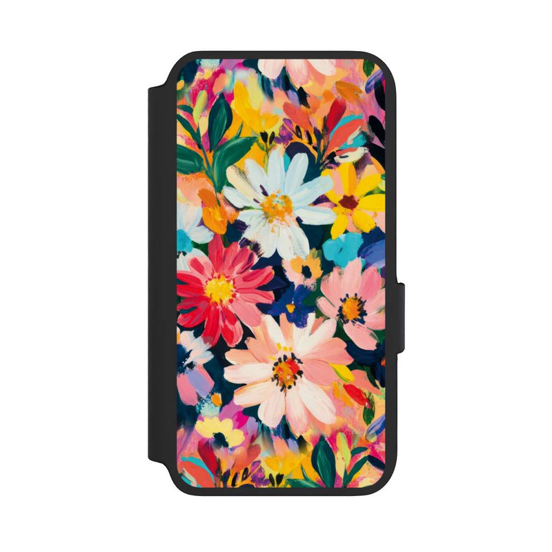 Galaxy S22 NIVOflip Frühlingsblumen Gemälde