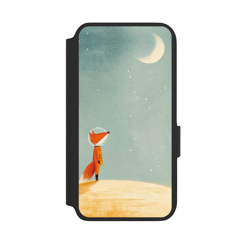 Galaxy S22 NIVOflip Fuchs im Mondlicht