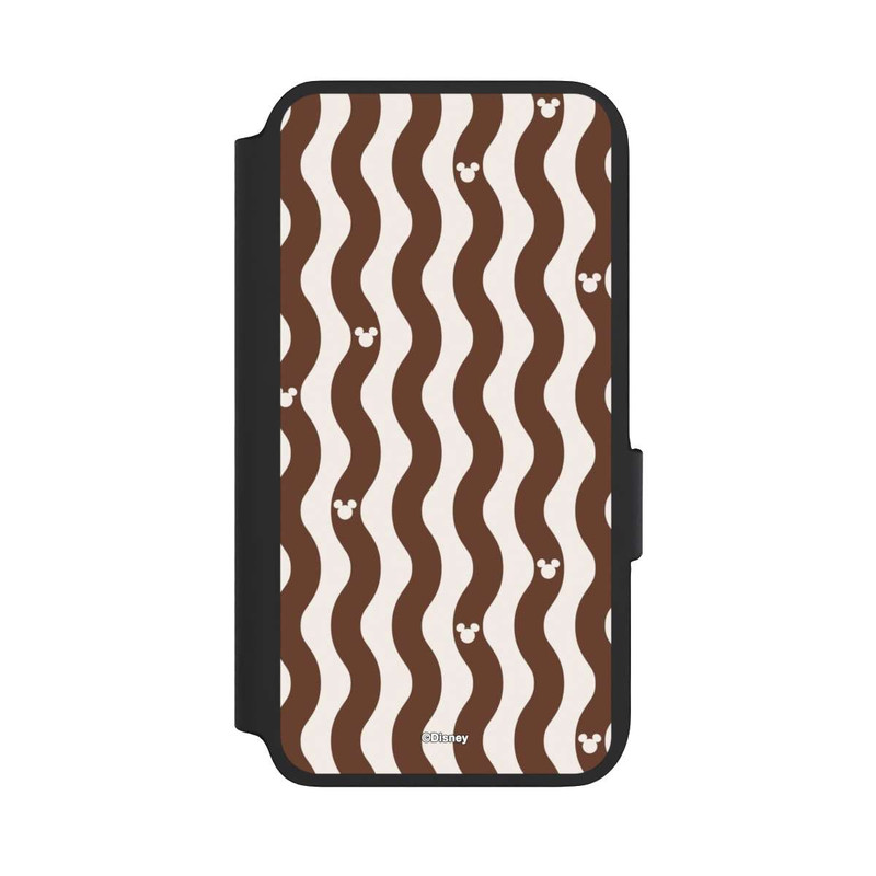 Galaxy S22 NIVOflip Micky Muster Braune Wellen