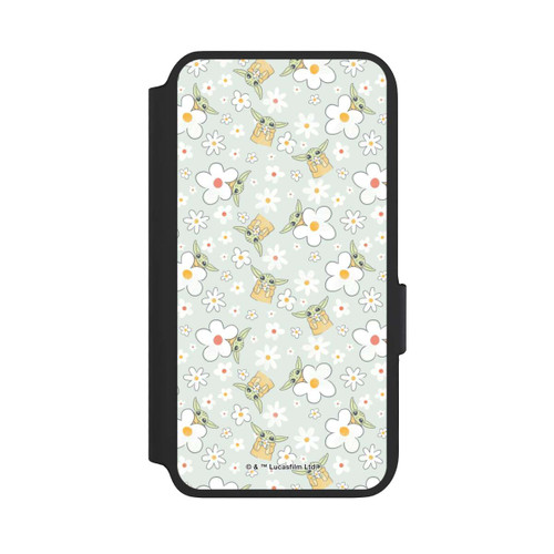 Samsung Galaxy S22 NIVOflip Baby Yoda Blumen Muster