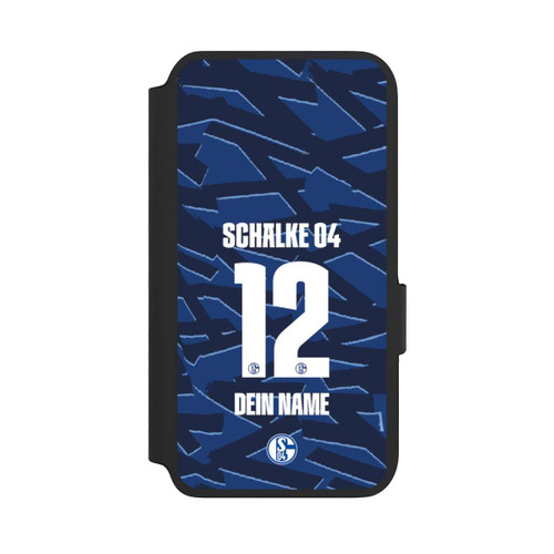 Samsung Galaxy S22 NIVOflip Schalke 04 Trikot Personalisierbar 25-26