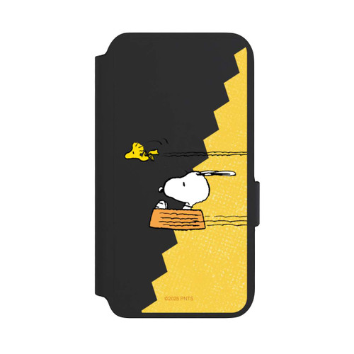 Samsung Galaxy S22 NIVOflip Peanuts-Snoopy und Woodstock Transparent