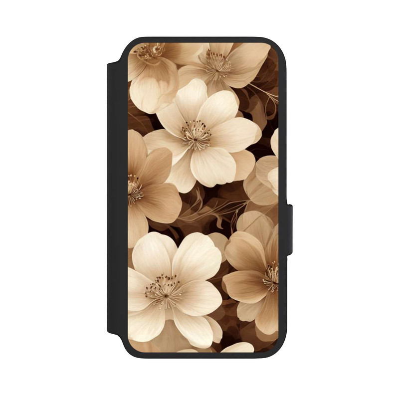 Galaxy S22 NIVOflip Naturfarbene Negativblumen mit KI