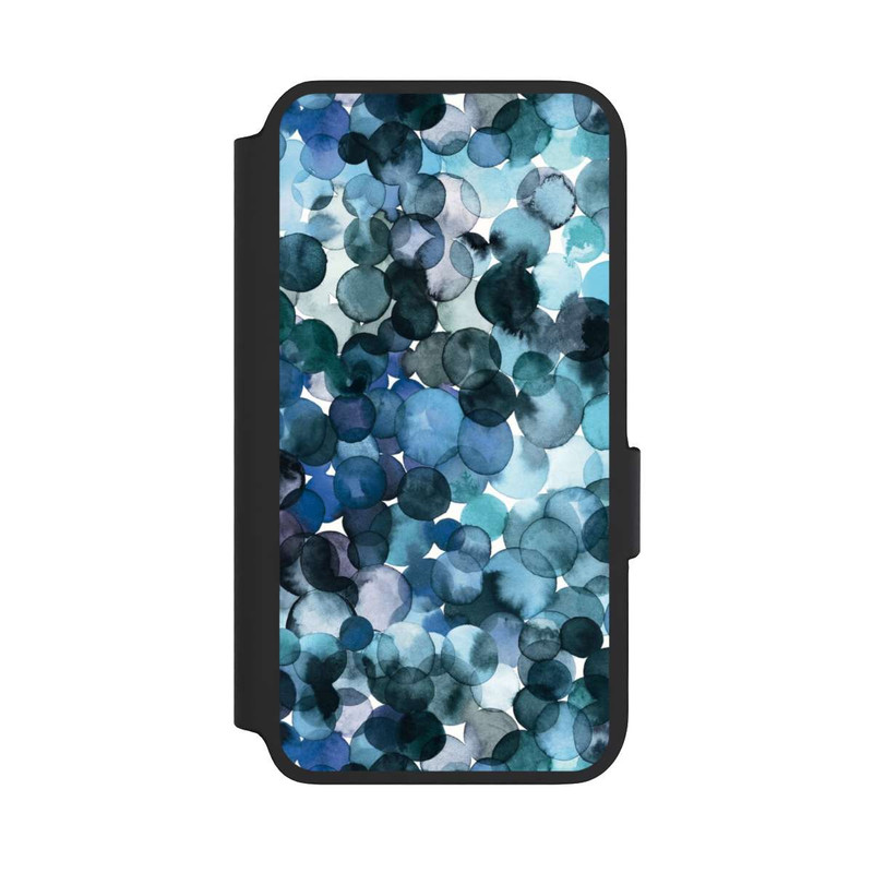 Galaxy S22 NIVOflip Blätterzauber Blau